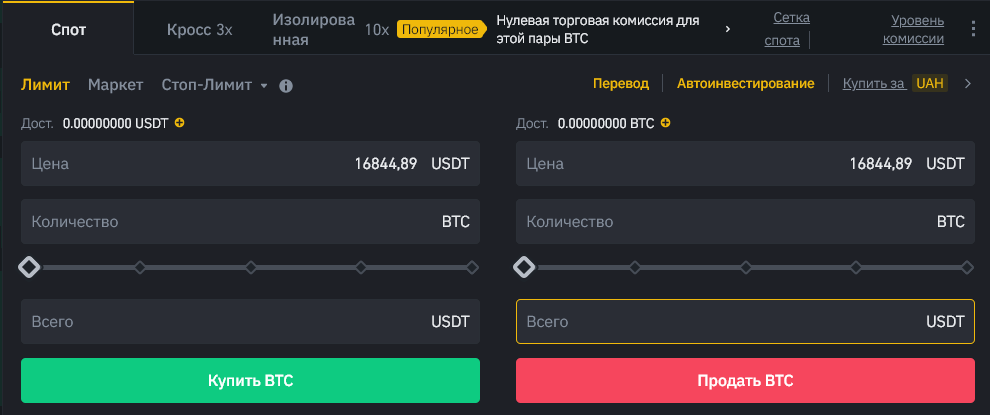 Фьючерсная торговля на Binance