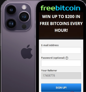 Мобільний додаток FreeBitcoi