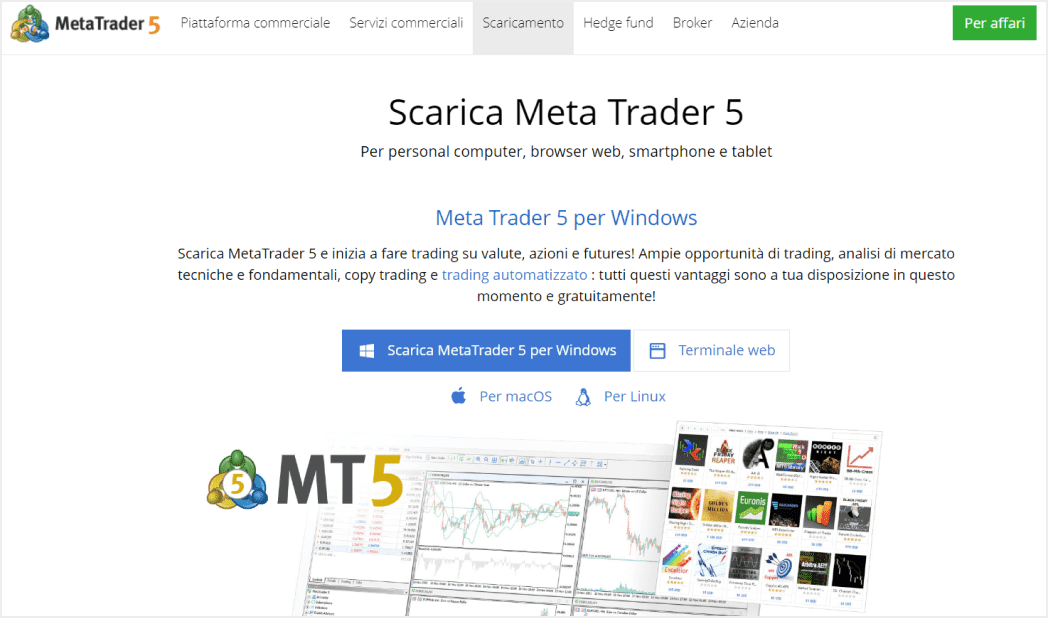 Piattaforma MetaTrader 5