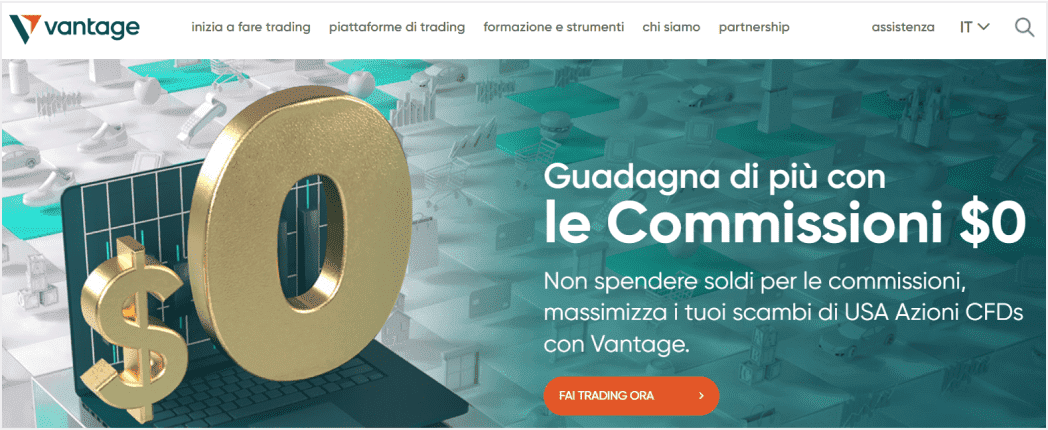 VantageFX – gli spread più bassi e tanti tutorial per i principianti