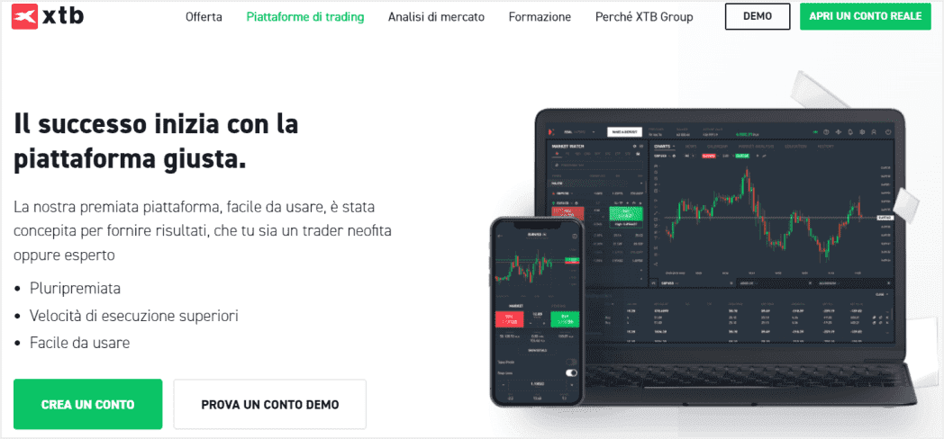 xStation5 XTB – per i trader che preferiscono eseguire operazioni tramite mobile